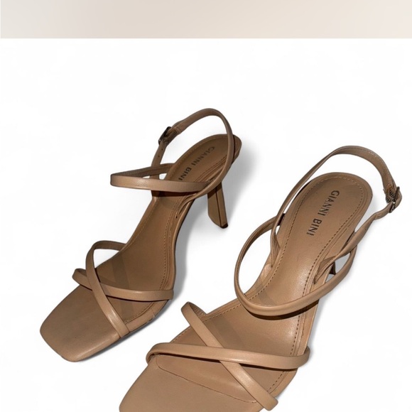 Gianni Bini Tan Strappy Sandals - Picture 3 of 6